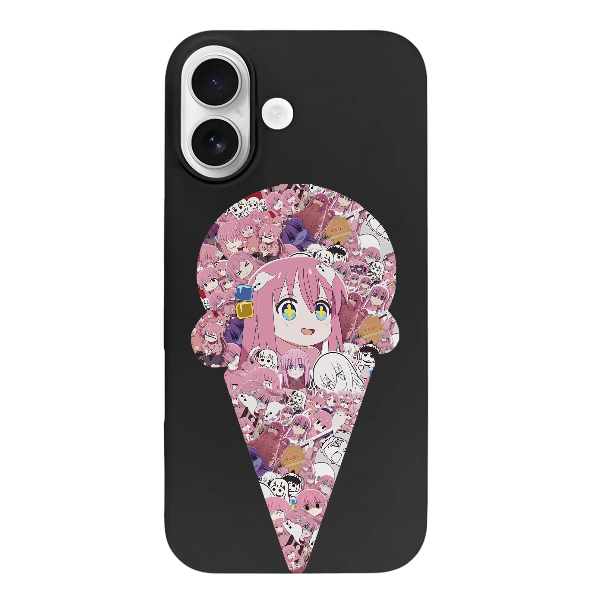 ぼっちざろっく！ グッズ,後藤ひとり - iPhone 17 シリーズ シリコンケース 薄型 耐衝撃 指紋防止 ソフトタッチカバー 精密フィット 傷防止 保護ケース iPhone 17/17 Air/17 Pro/17 Pro Max 対応